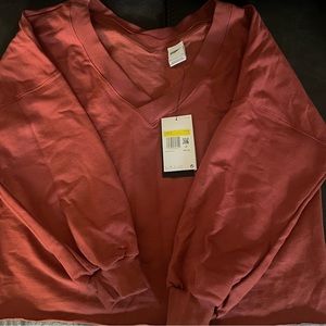 Nike Oversized Crop Yoga Sweatshirt